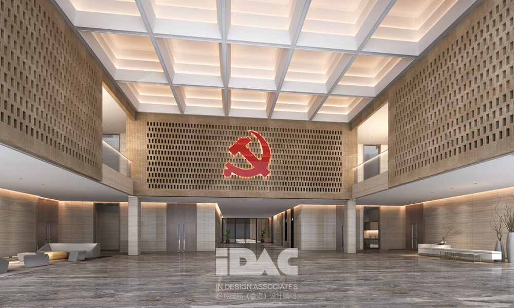 黨校大廳設(shè)計效果圖